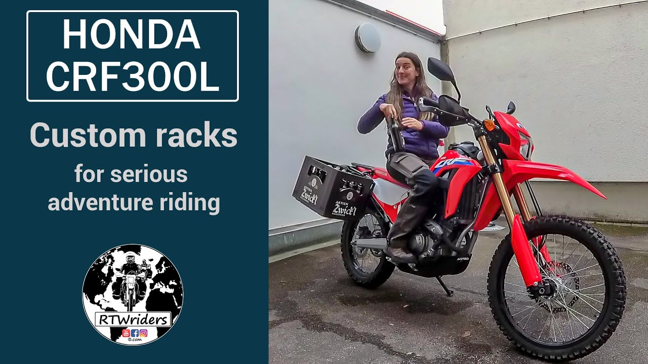 HONDA CRF300L custom racks 