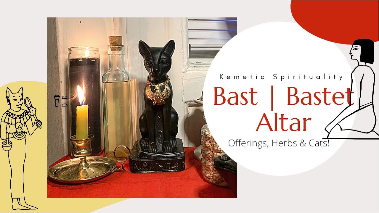 BAST | BASTET ALTAR Setup | 🐈‍⬛✨