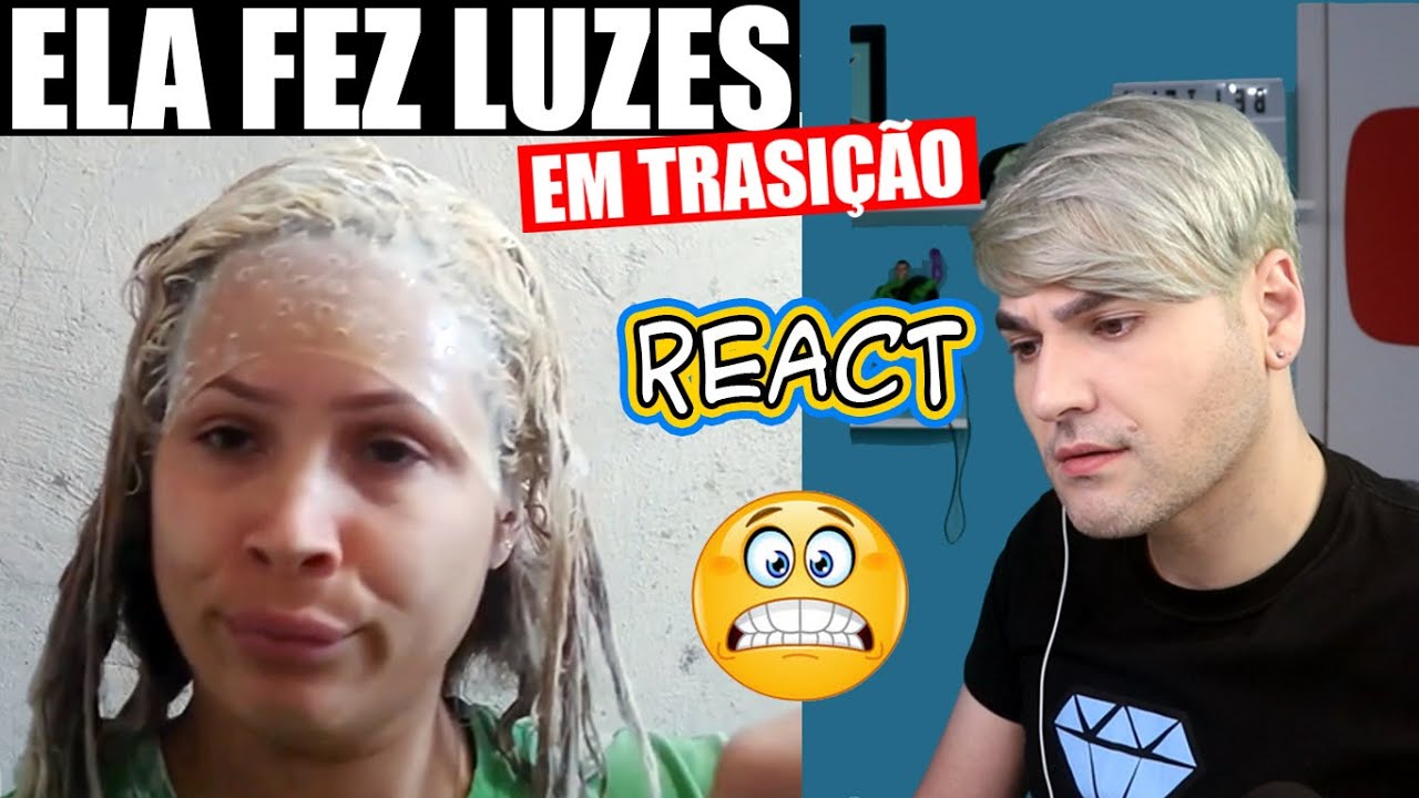 ELA FEZ LUZES NA TOUCA EM CASA E PASSOU A TINTA 10.11 | REAGINDO
