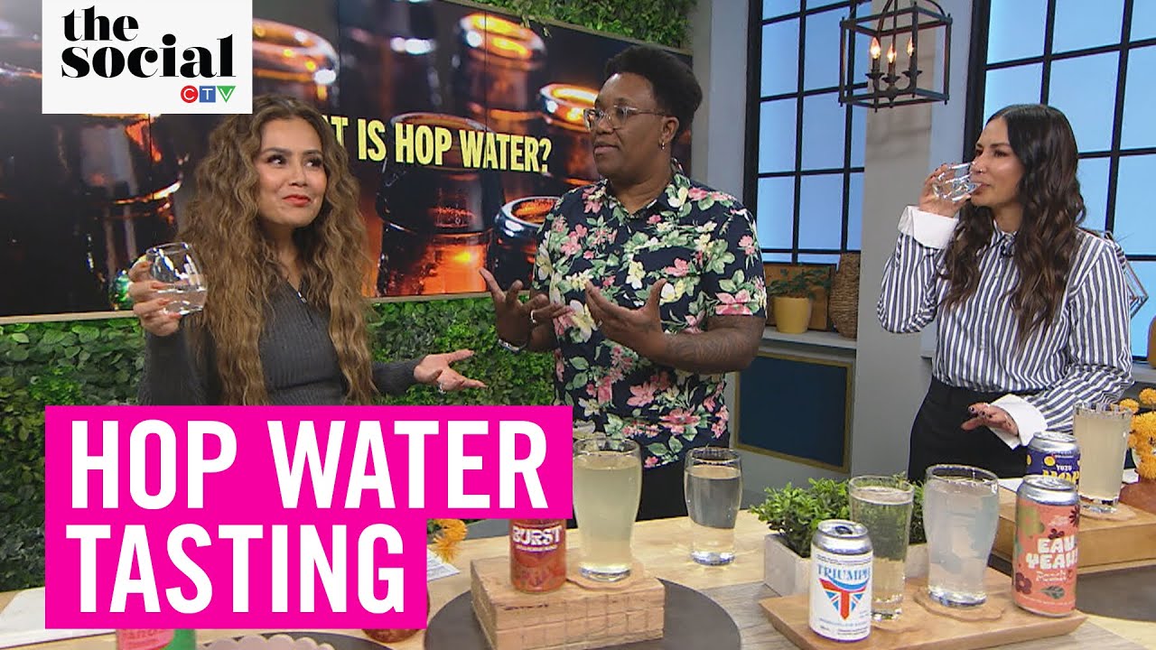 What is Hop Water?! | The Social