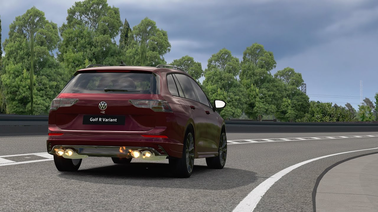 2025 Volkswagen Golf Variant R MK8   Touge Arrabassada Uphill