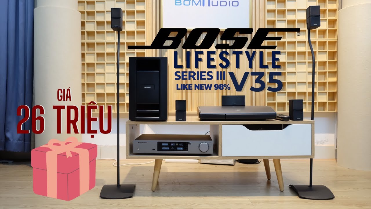 BOSE Về BOSE Về 🤗 BOSE LIFESTYLE V35 SERIES III 🤗Âm Thanh Vòm Đa Kênh Dòng Cao Cấp Nhà Bose