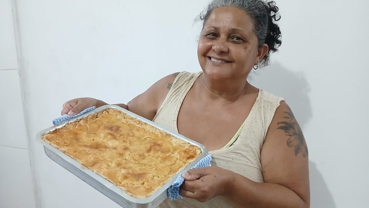 FIZ UM EMPADÃO DE FRANGO QUE FICOU DELICIOSO 