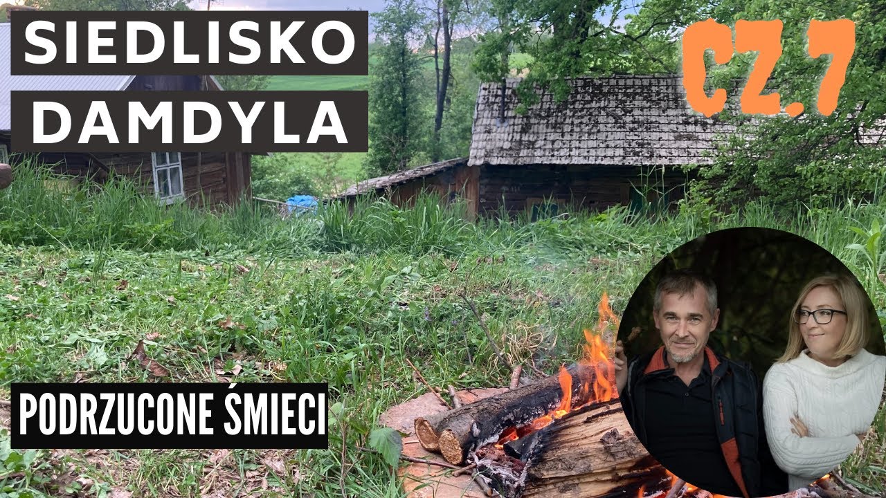 Siedlisko Damdyla cz. 7 Wywożę śmieci z siedliska. Podrzucili nam śmieci na drogę. Koszę trawę.