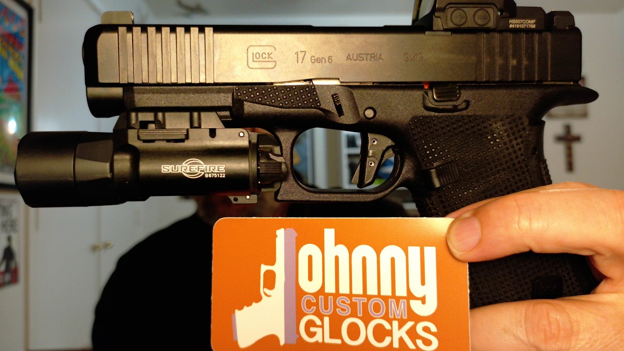 Gen 6 с накладкой Johnny Glocks Vex Shoe + спусковой тягой