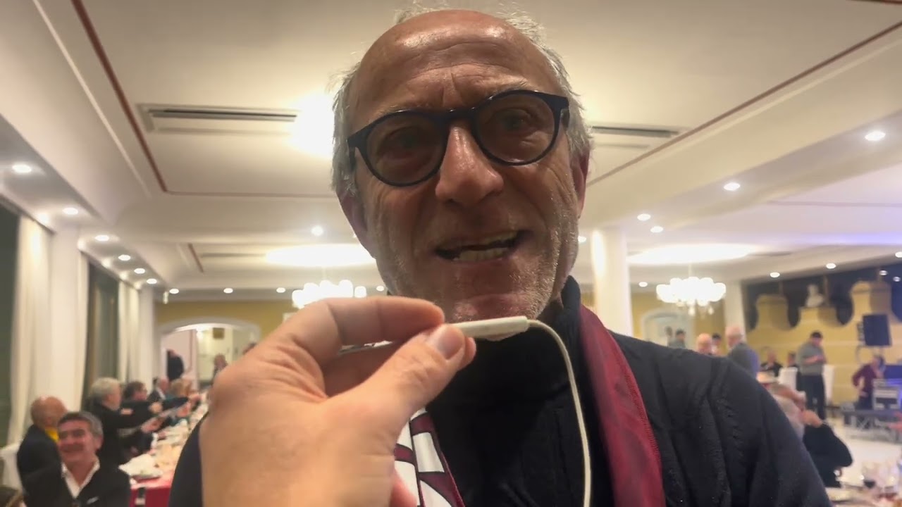 Lode a te Peppino Soglia -serata in onore del Presidente tifoso -Salerno Club 2010 - #salernitana 