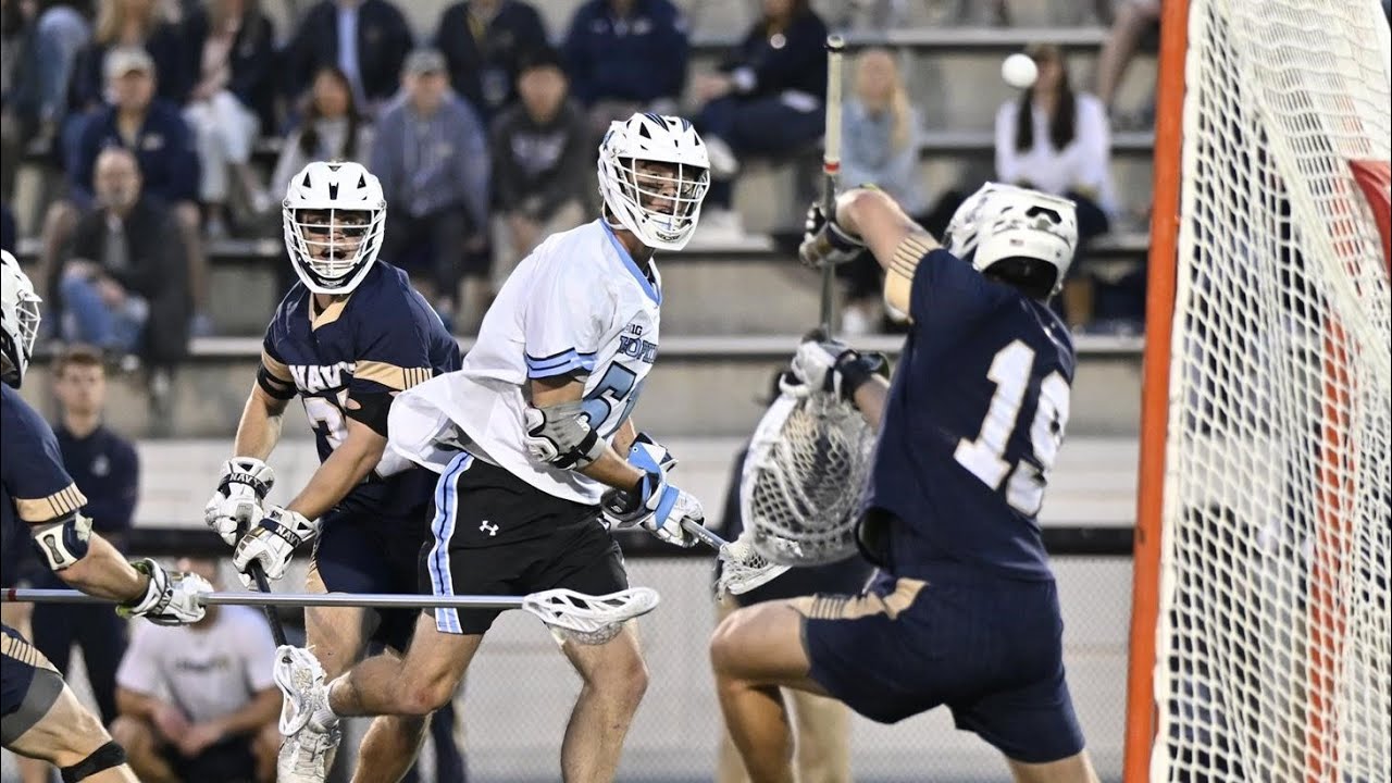 Navy vs Hopkins Highlights Lacrosse Highlights | 2024 College Lacrosse