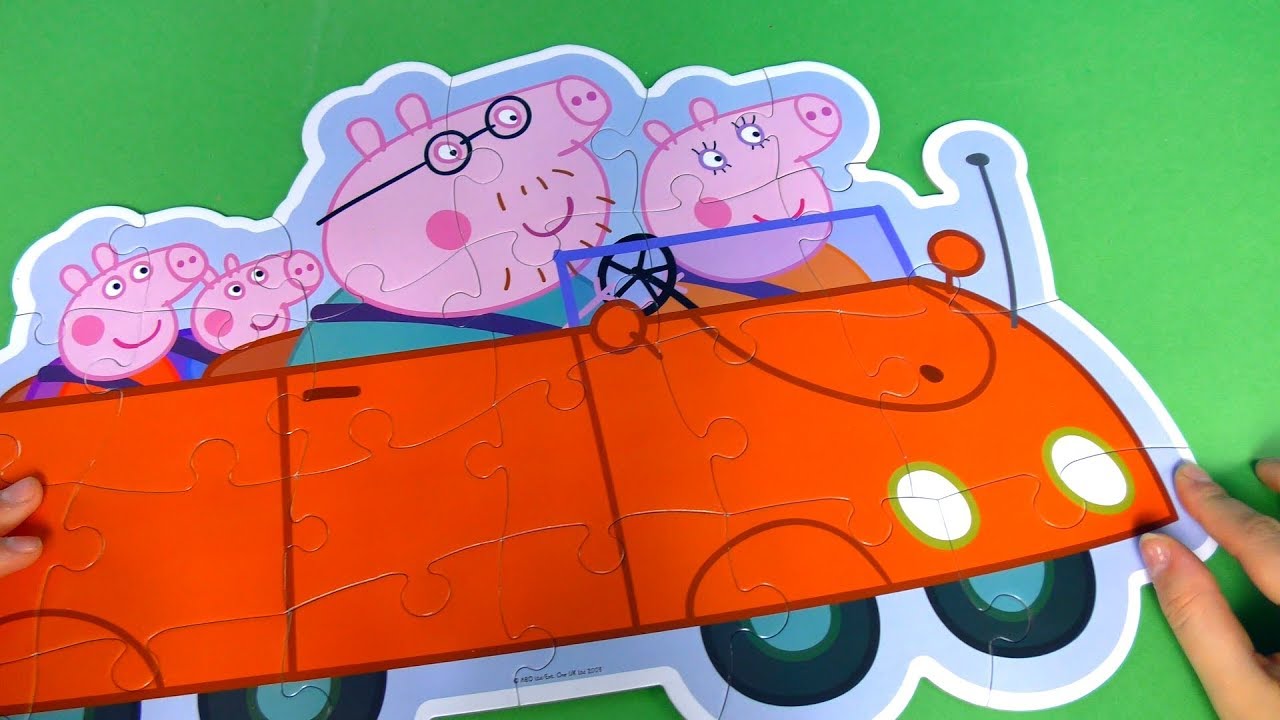 Pig 5 Shaped Puzzles + Chunky wood Puzzle unbox!
