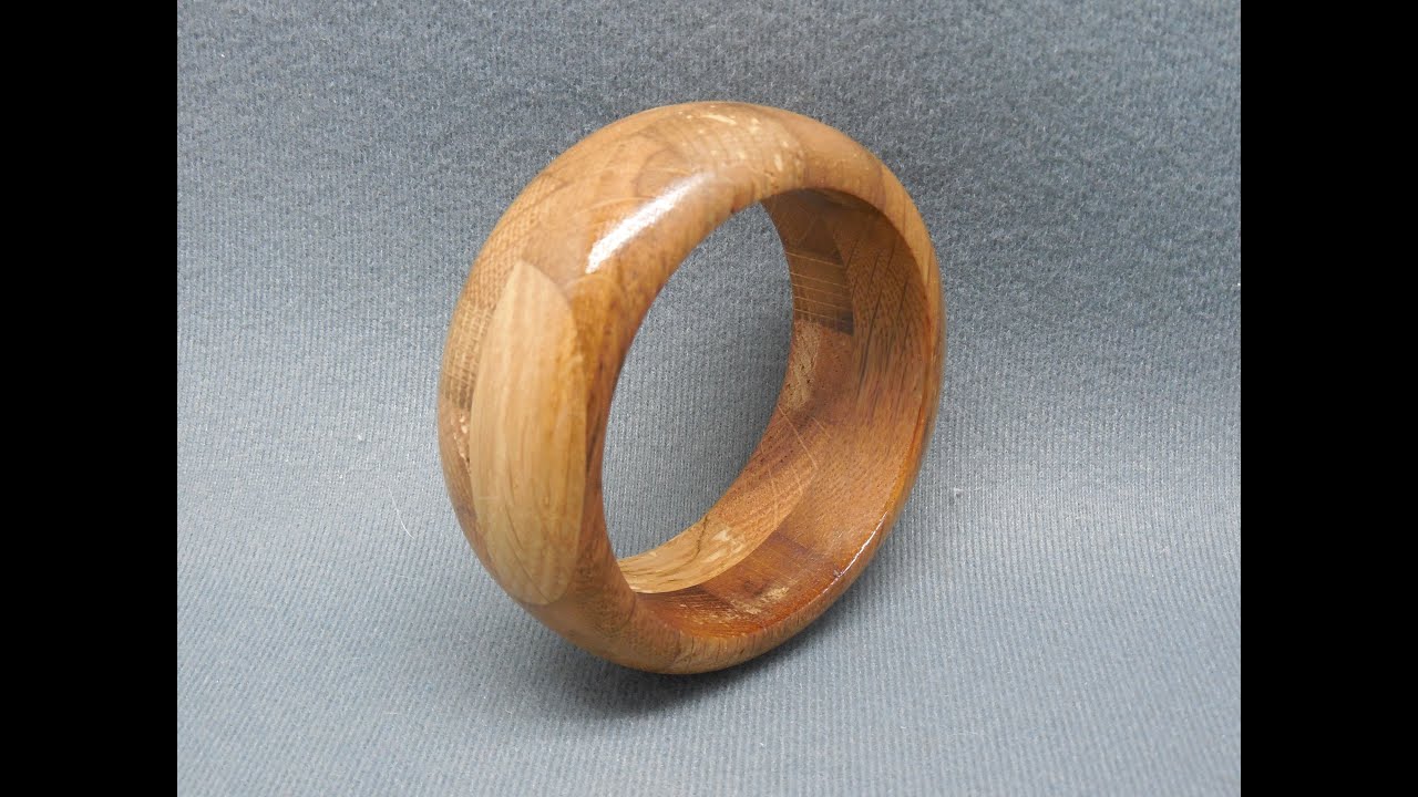 Turning a Bracelet made from Tobacco Sticks