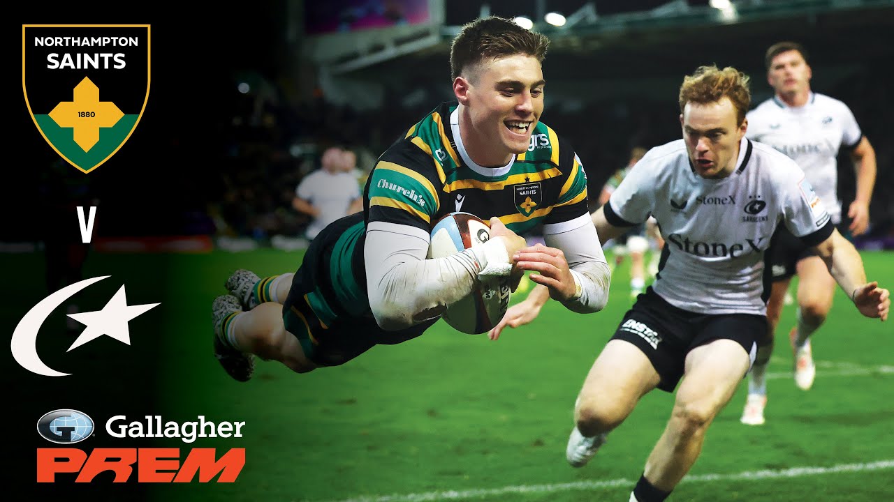 HIGHLIGHTS & REACTION: Northampton Saints v Saracens | Tommy Freeman Scores FOUR! | Gallagher PREM