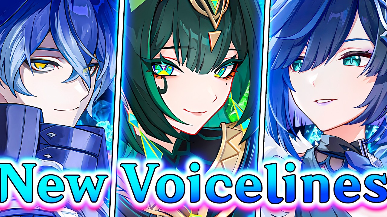 Nefer TALKS ABOUT Flins, Lauma, Diluc, Yelan, Cyno and MORE!! Genshin Impact Luna II NEW voice lines