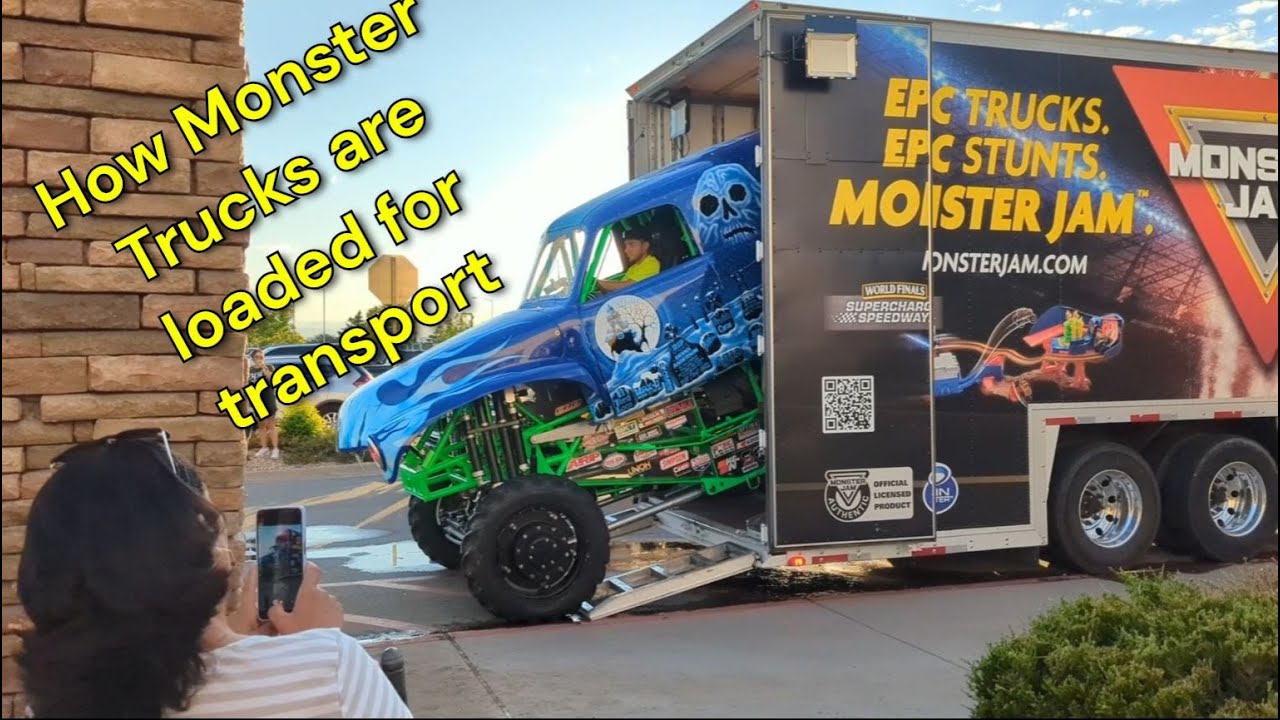 Jak ładować Monster Trucki do transportu.