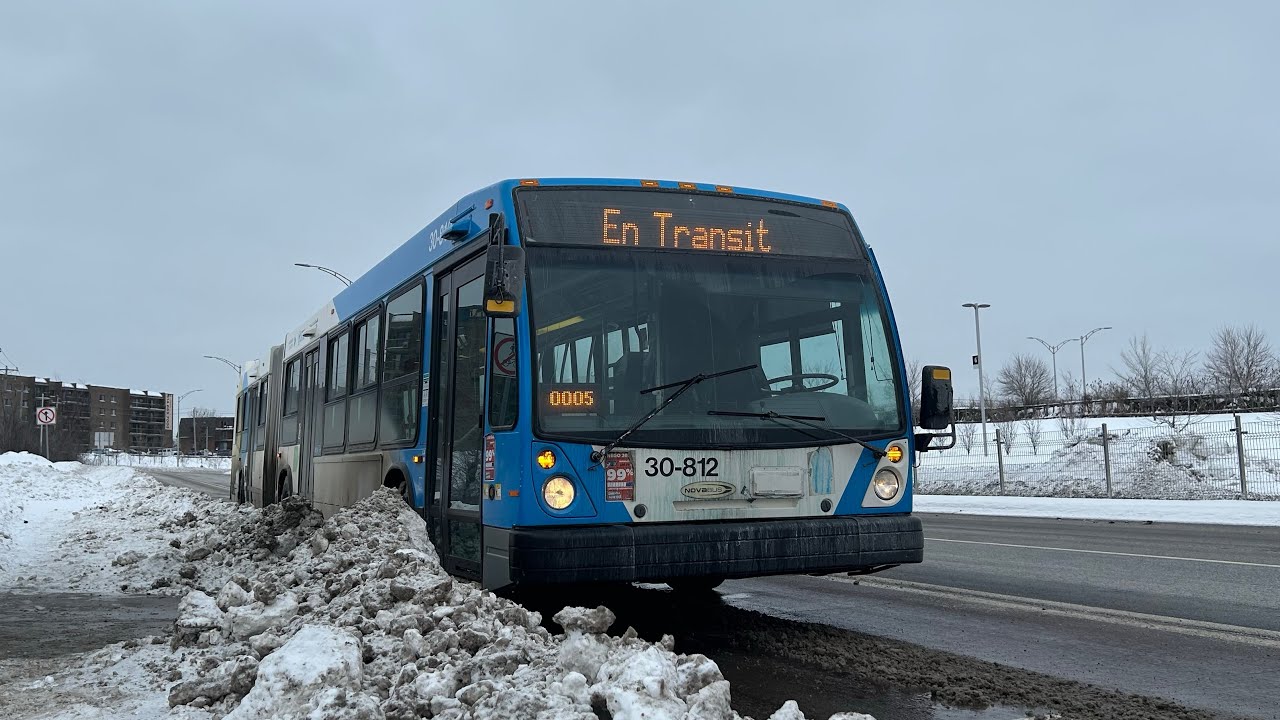 Ride on STM route 439 SRB to Laval! (#30-812)