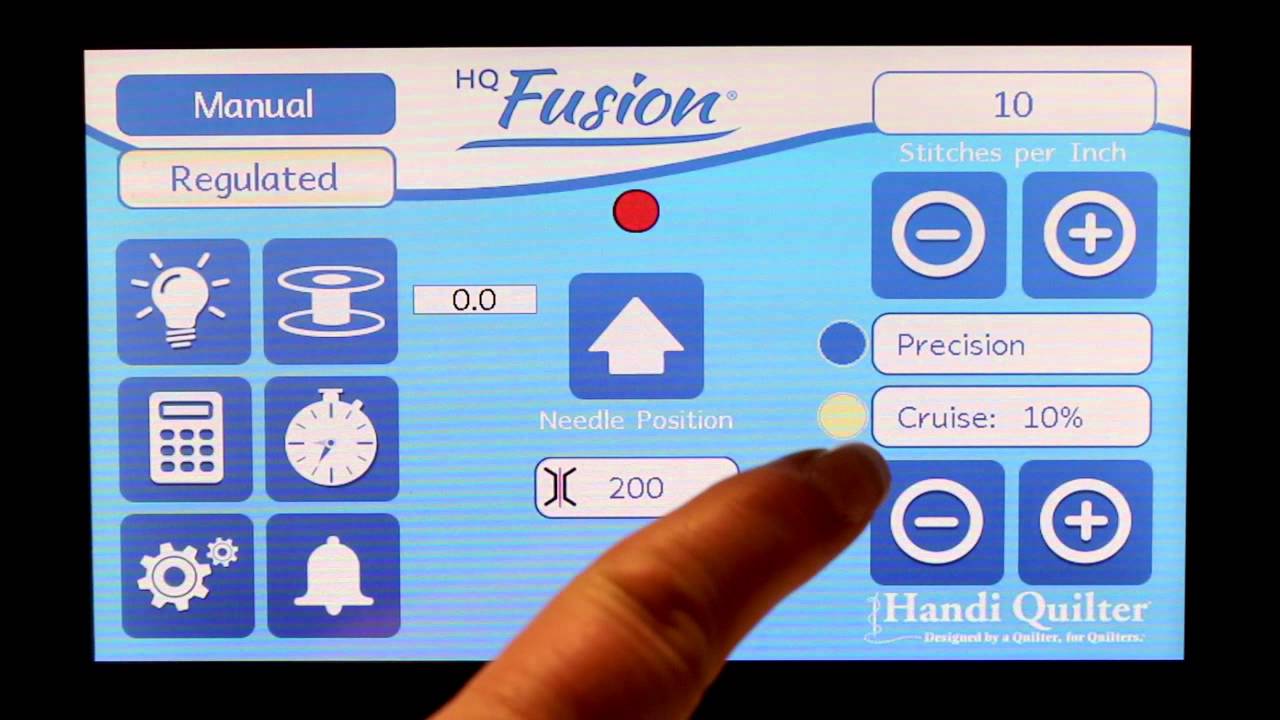 Precision and Cruise Mode on the HQ Fusion