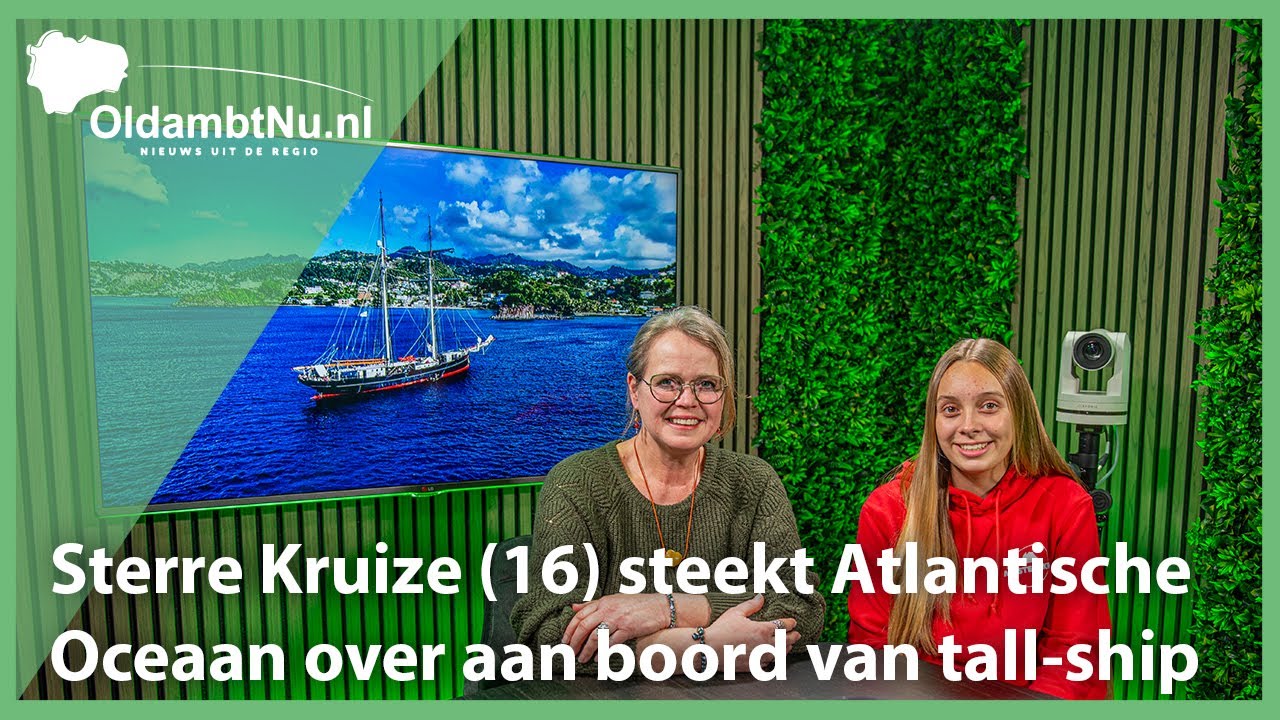 16-jarige Sterre Kruize uit Blauwestad steekt Atlantische Oceaan over als trainee op tall-ship