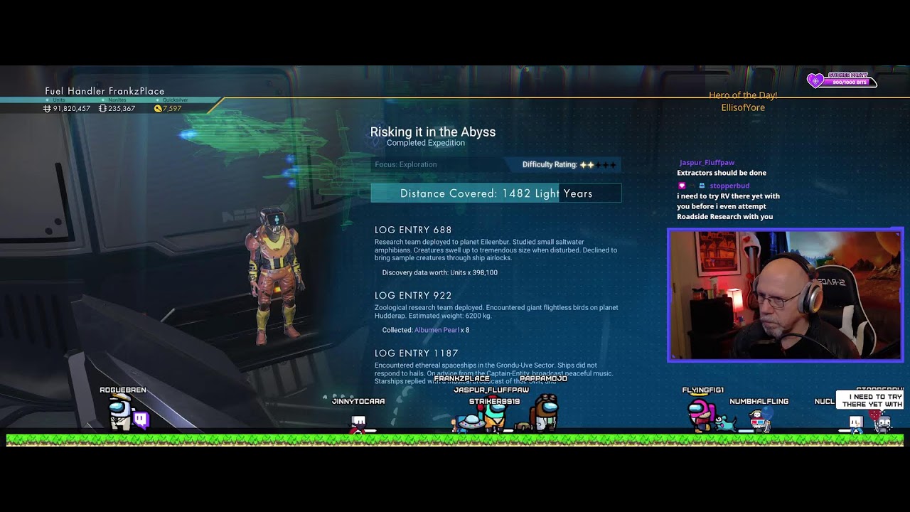Twitch Drops LIVE -  No Man's Sky  Day 5 - Update - Last Day of Drops