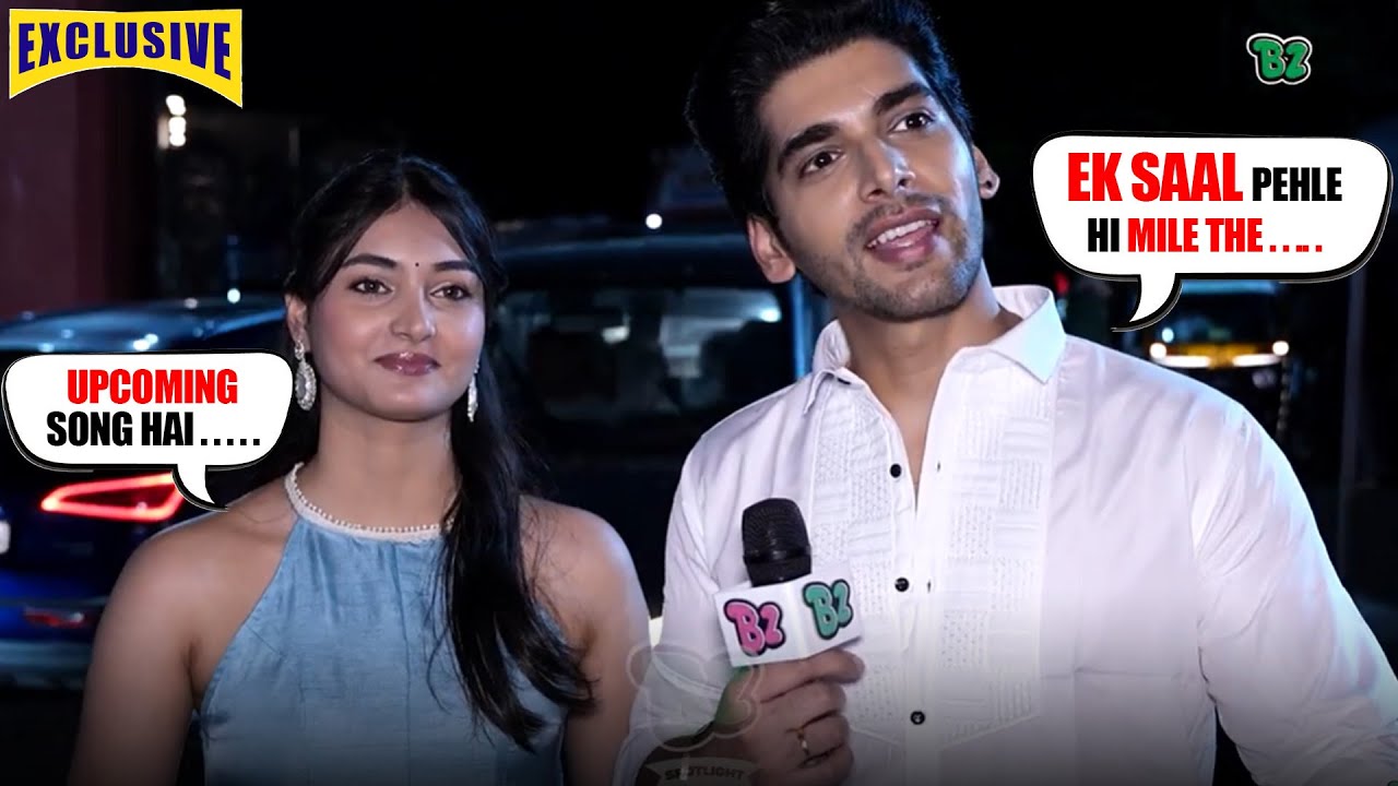 Akshit Sukhija & Aditi Tripathi आए नज़र साथ, दिखा Cute Momet , बताई Upcoming Shows को लेकर बड़ी बात !