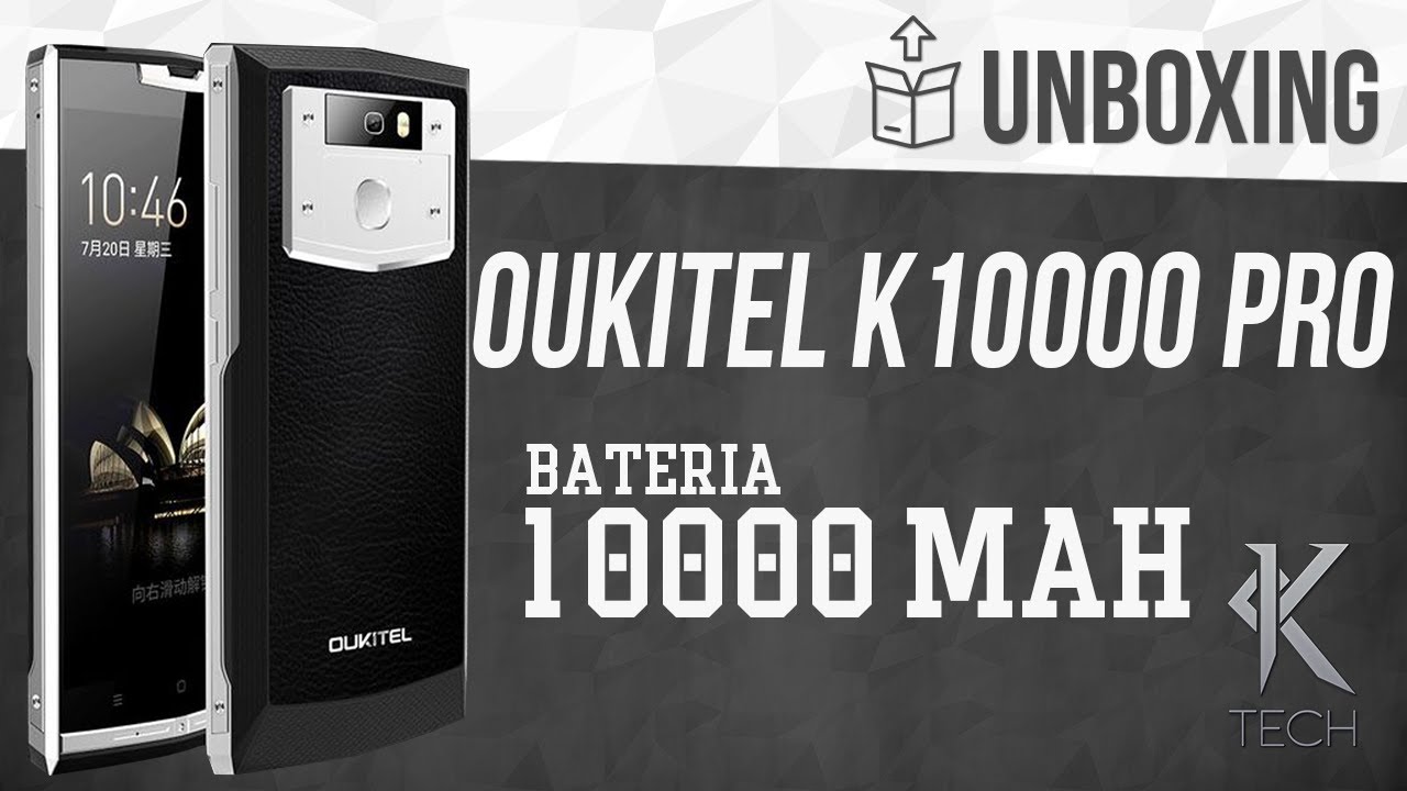 A maior bateria do mundo - Unboxing Oukitel K10000 Pro