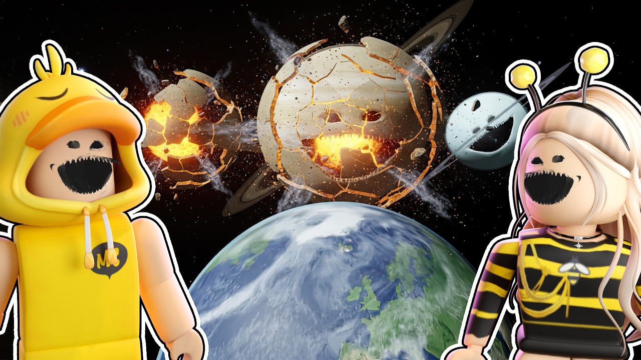 MISTER CEMPRENG DAN BBIBBI terinfeksi zombie dan meledakkan bulan | The Moon Wakes Up