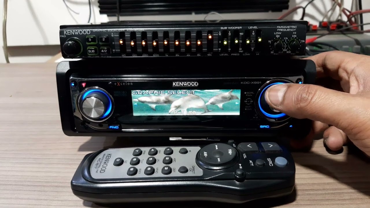Kenwood Excelon KDC-X991 & EQ Kenwood 6042 Old School