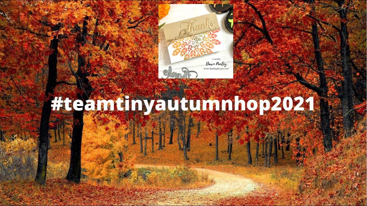 #teamtinyautumnhop2021 | Quick & Easy Autumn Thank You Card