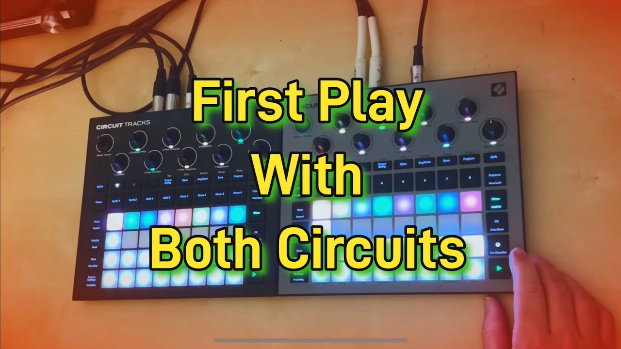My First Jam With Novation Circuit Tracks & Rhythm
