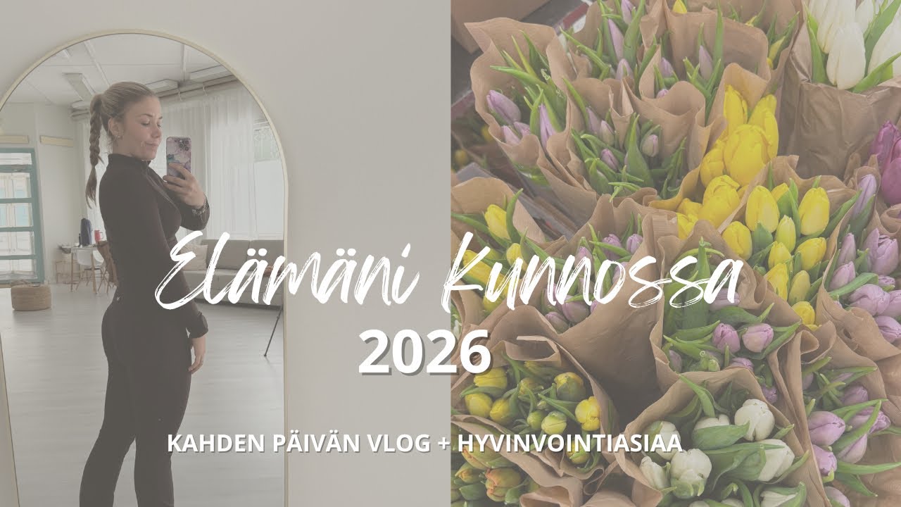 Aion olla elämäni kunnossa 2026 | Hyvinvointikuulumisia & kehonkoostumusmittaus | Kahden päivän vlog