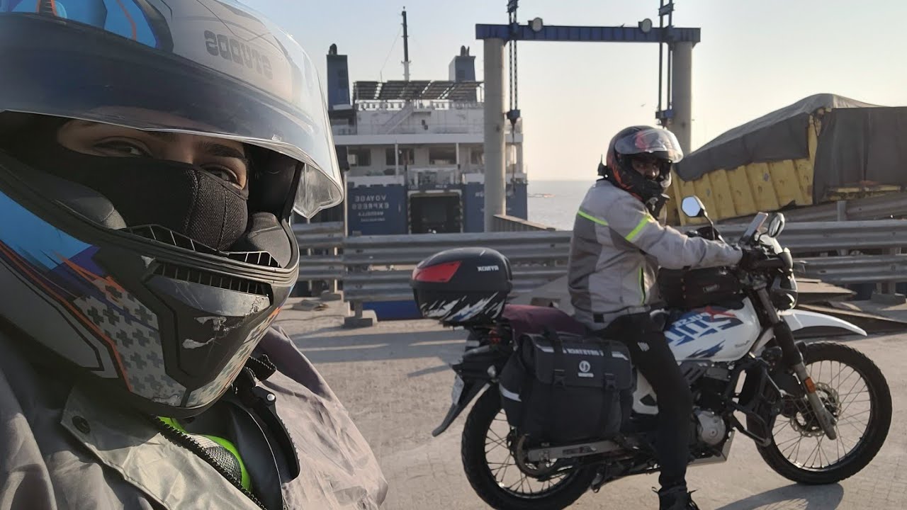 MUMBAI TO HAJIRA RORO FERRY  | 7 JYOTIRLING BIKE RIDE START | SOMNATH PART 1 | BEING RIDER AVI