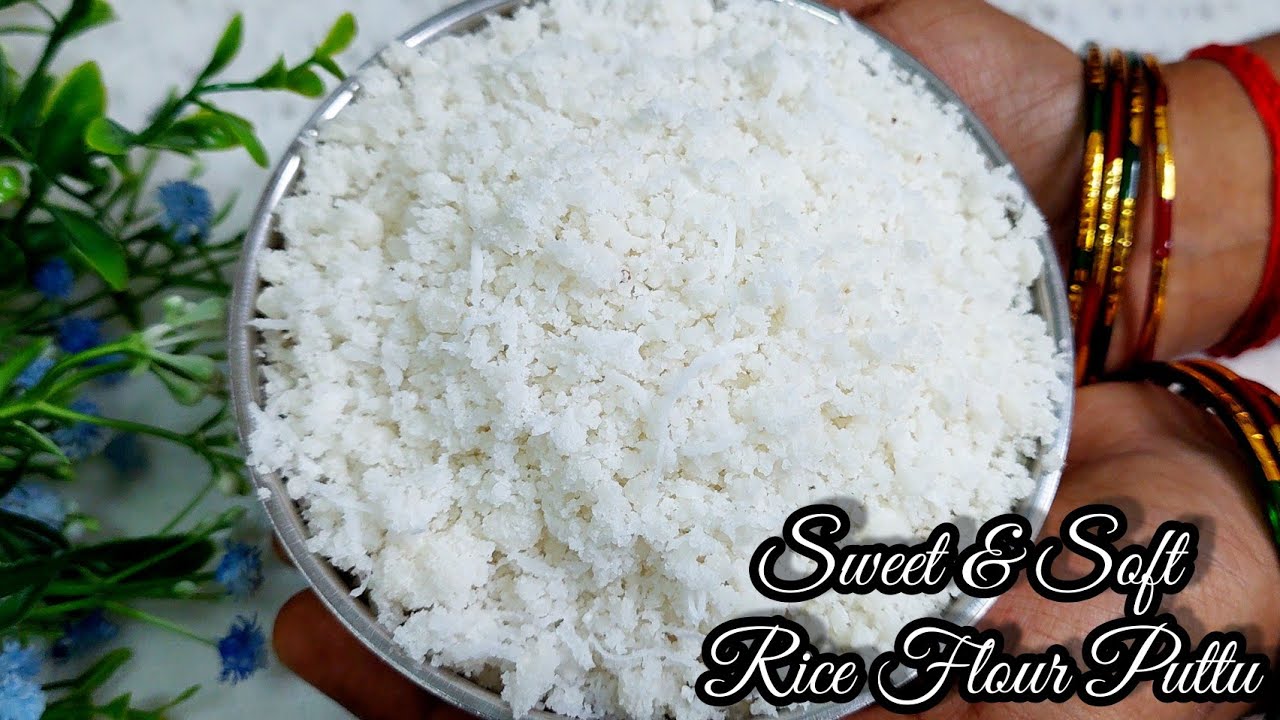 Easy Breakfast Recipe: Sweet & Soft Rice Flour Puttu | Without Puttu Maker | அரசி மாவு புட்டு
