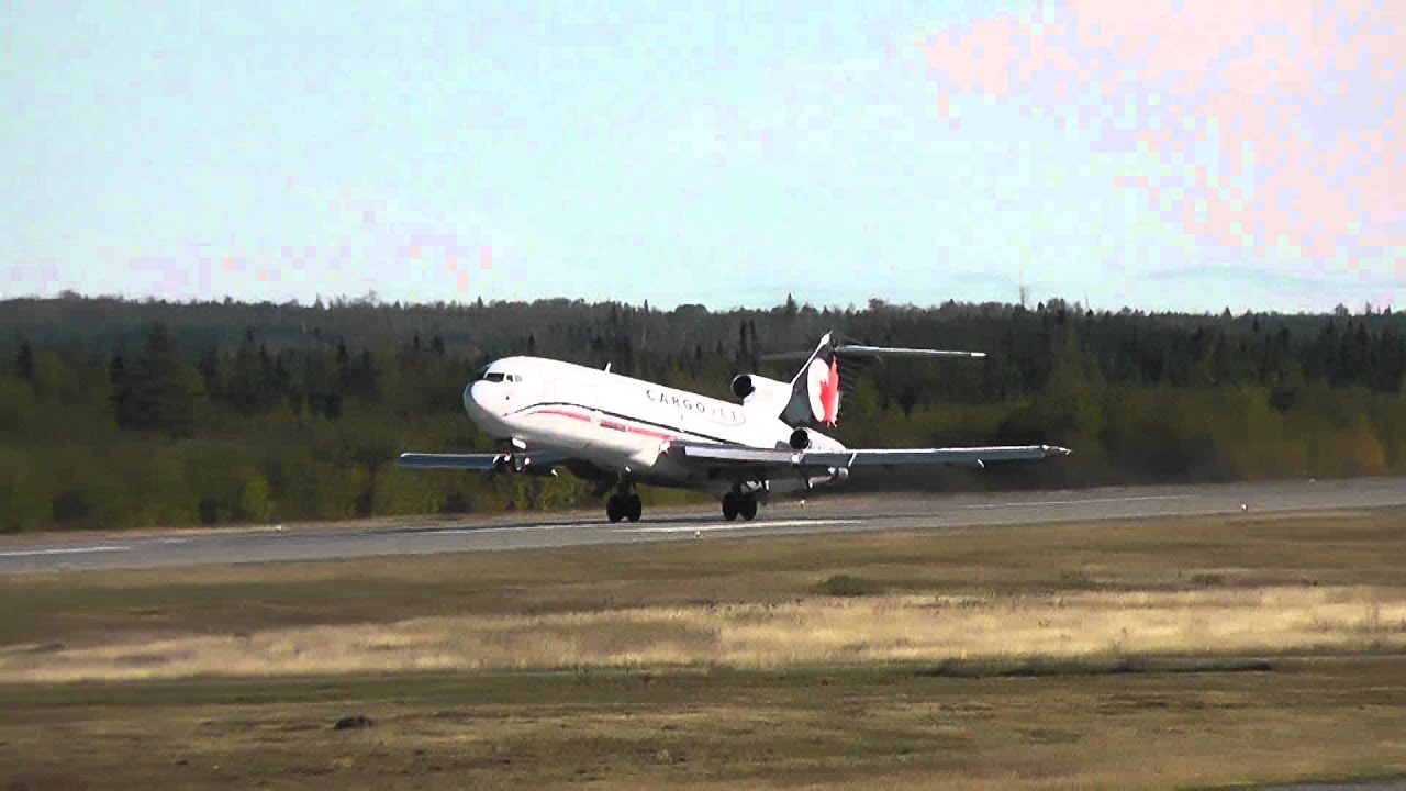 Cargojet | Boeing 727-200 take off | C-GUJC | Val-d'Or (CYVO)