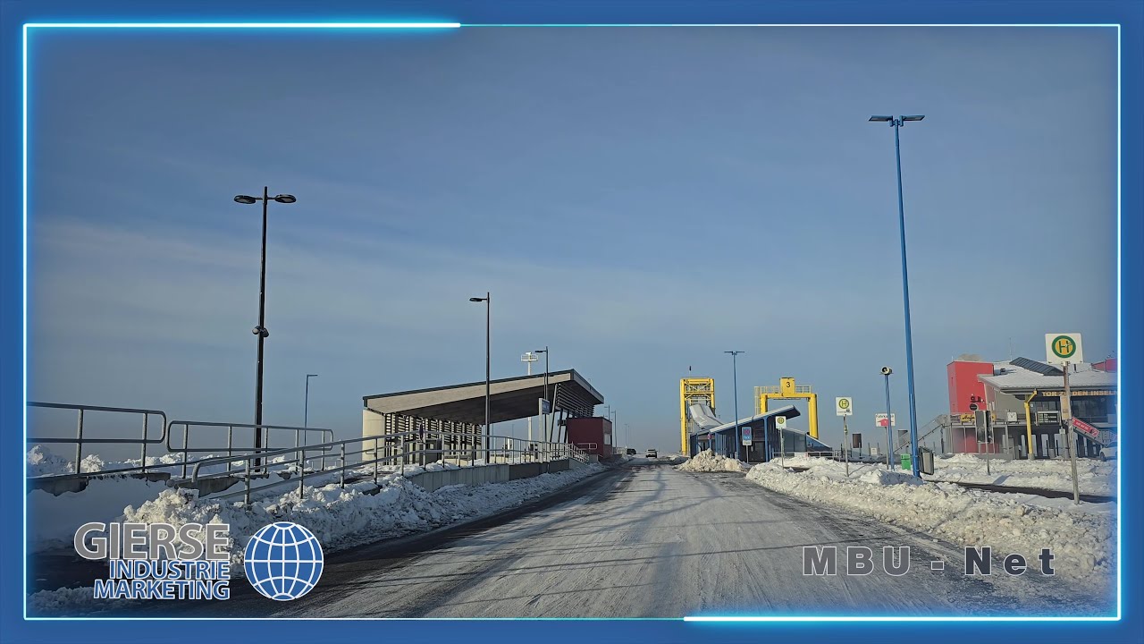 Minus 16°C - Sichtweite teilweise unter 50 m - HKB - Reußenköge - Hauke-Haien-Koog - Dagebüll