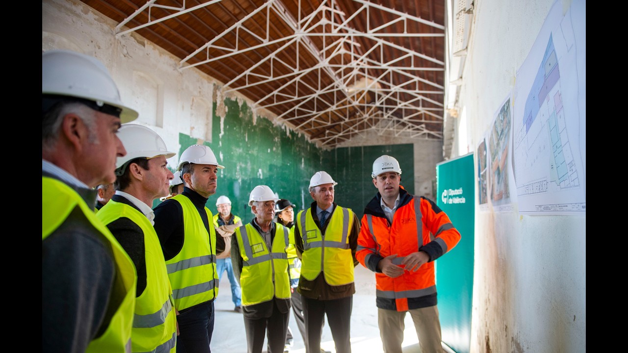 La Diputació i la Fundación Iberdrola culminaran enguany la rehabilitació de l'Escola de Capatassos