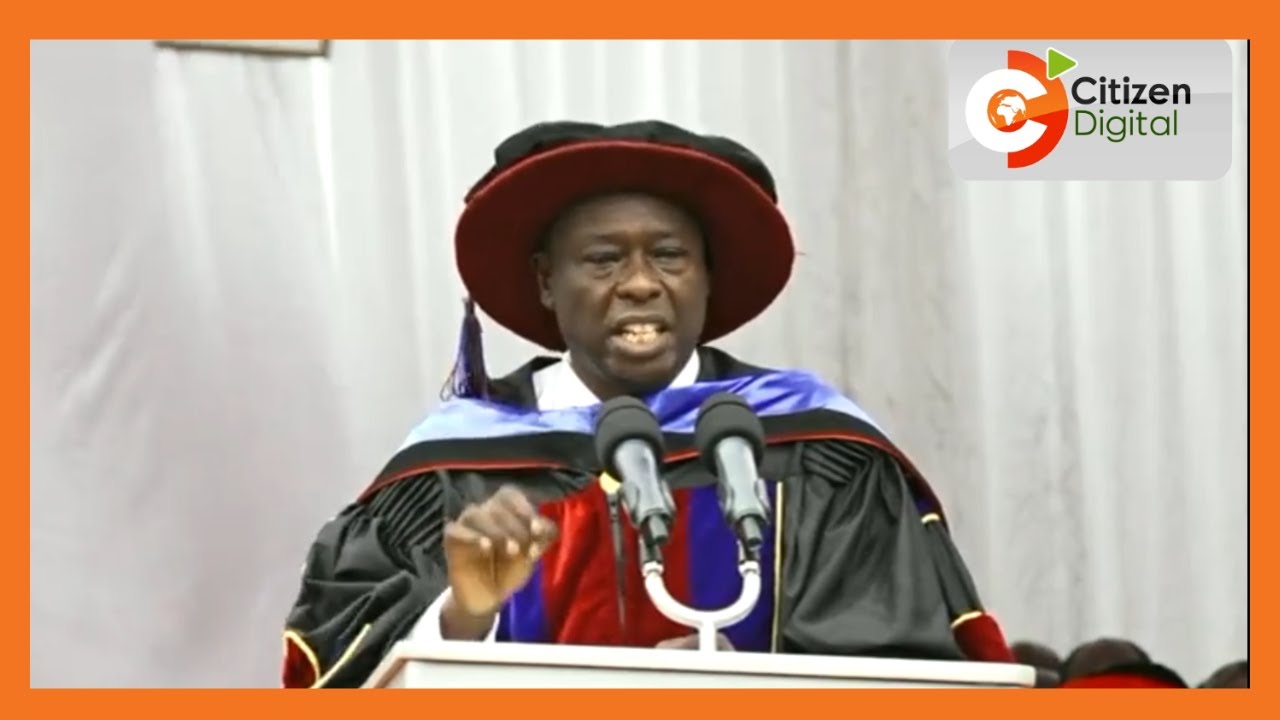 DP Gachagua's speech at Outspan Medical College Nyeri graduation