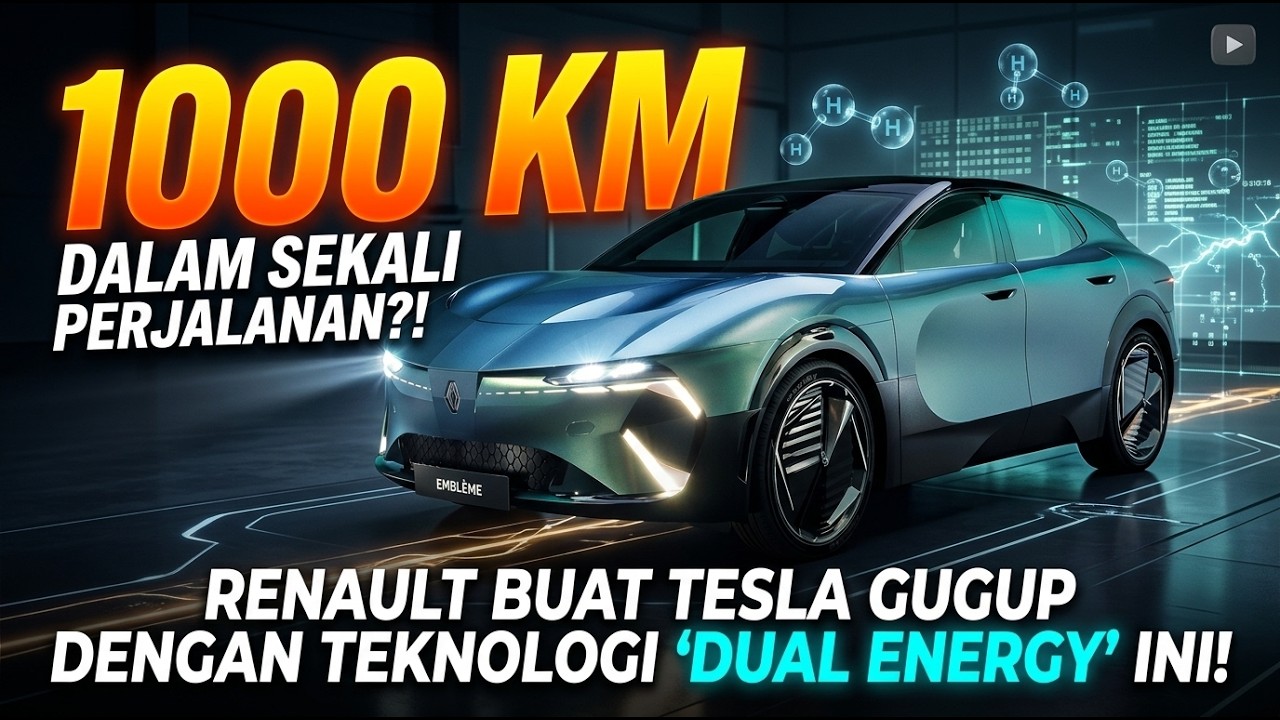 1000 км в одну сторону! Renault заставляет Tesla нервничать из-за своей технологии «двойной энергии»