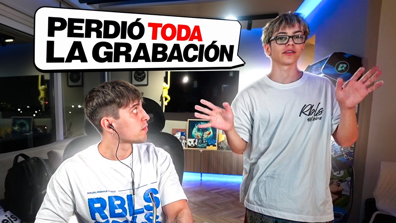 Robleis perdió la grabación del HOT CAKES CHALLENGE 5