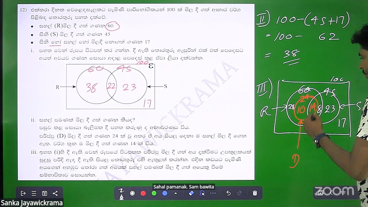 Ranking Paper 4 | Day 2 ( Sanka Jayawickrama | Maths Vaccine )