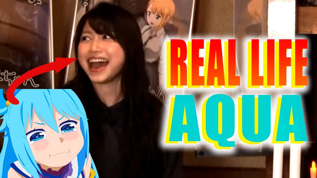 Sora Amamiya ACTS LIKE AQUA during a live stream of the different anime | Voice Actor Moments