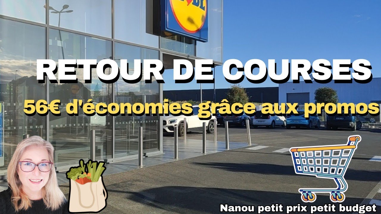 Retour de courses Carrefour,Lidl ,Netto et magasin de la ferme ! De supers promos: 56€ d'économies!