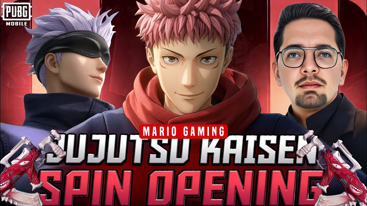 JUJUTSU KAISEN Lucky Spin Crate Opening | PUBG MOBILE | #pubgmobile #bgmi #jujutsukaisen 