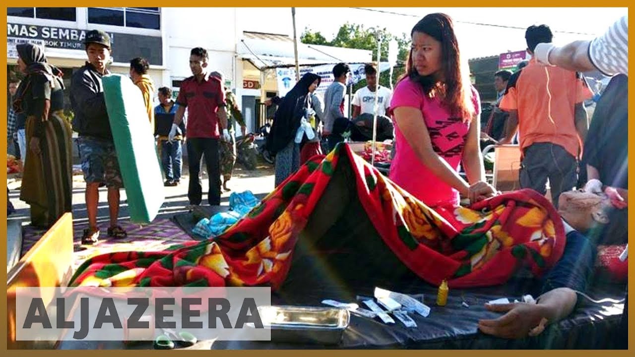 🇮🇩 Powerful quake kills 14 on Indonesia's Lombok island | Al Jazeera English