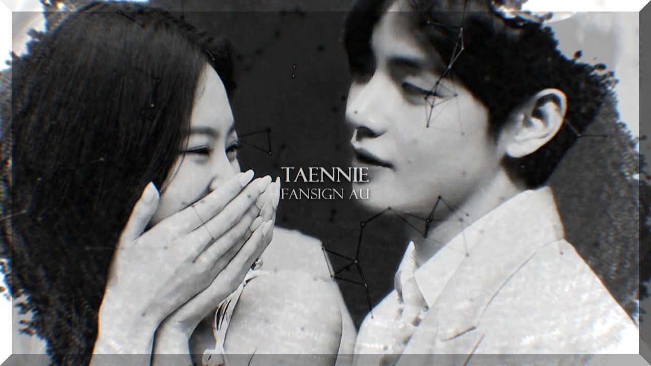 「 jennie x taehyung || fansign au 」