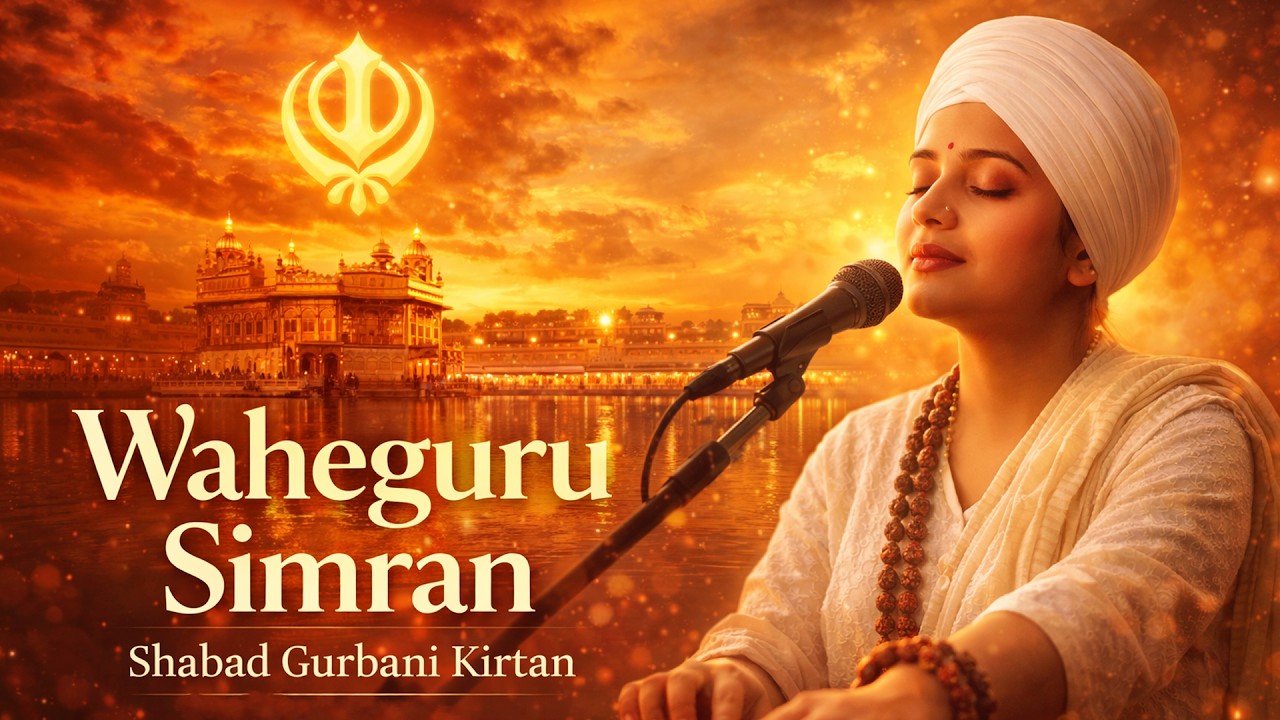 Waheguru Simran  - Nonstop Waheguru Simran | Guru Nanak Songs | Gurubani | Waheguru Ardas