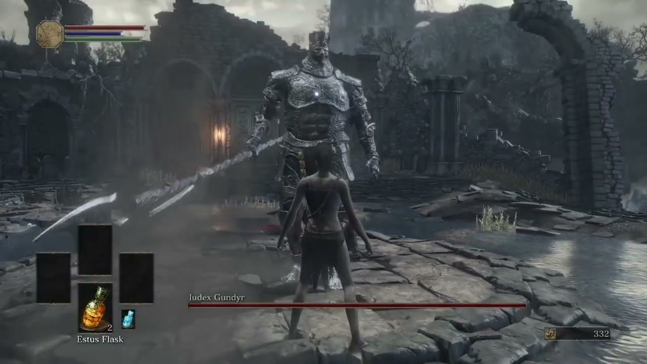 Dark Souls III (SL1) - Parry No Dame Iudex Gundyr