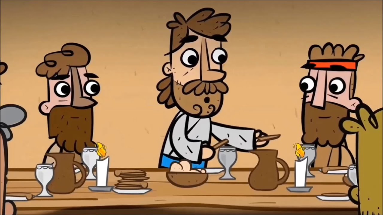 Jezus viert het avondmaal