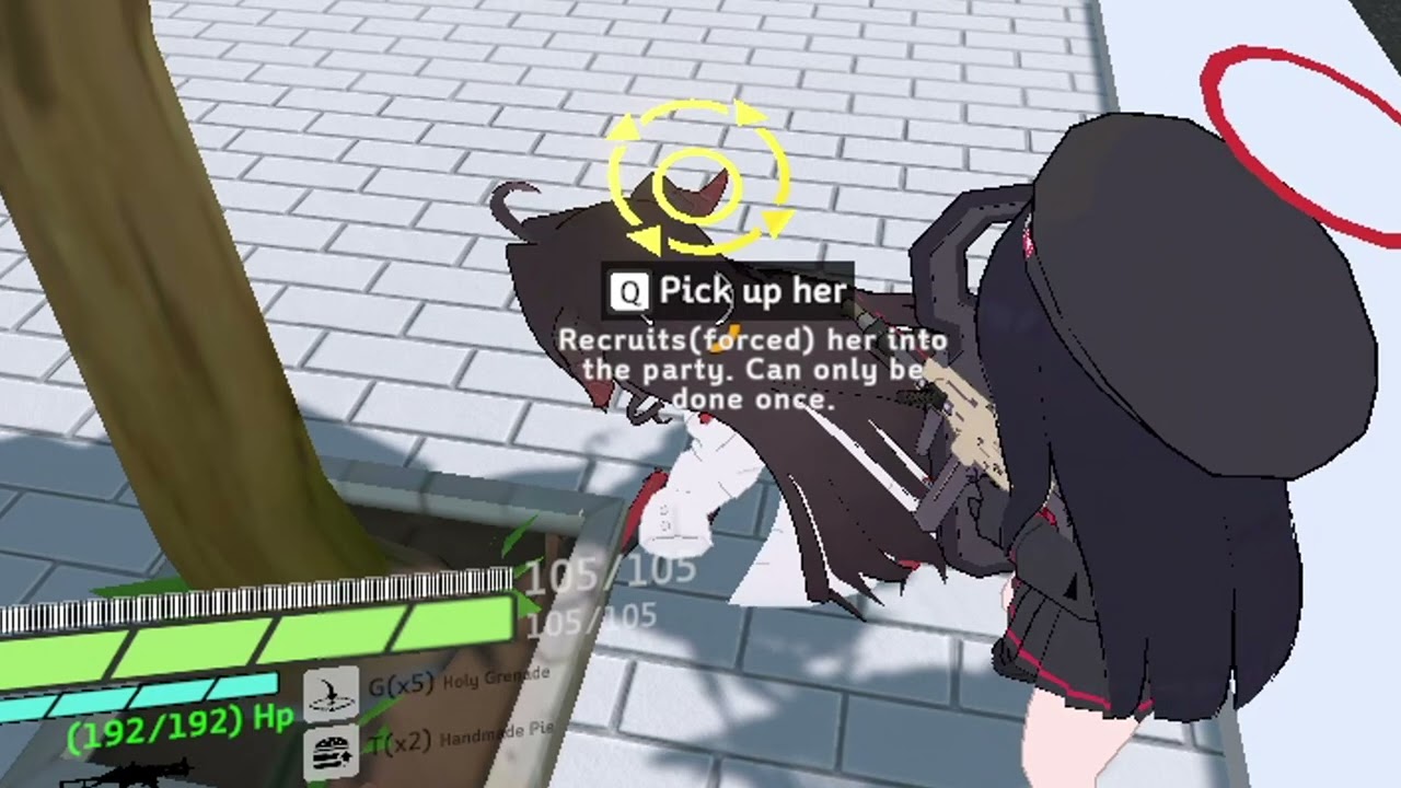 Recruiting Kasumi in Blue Division