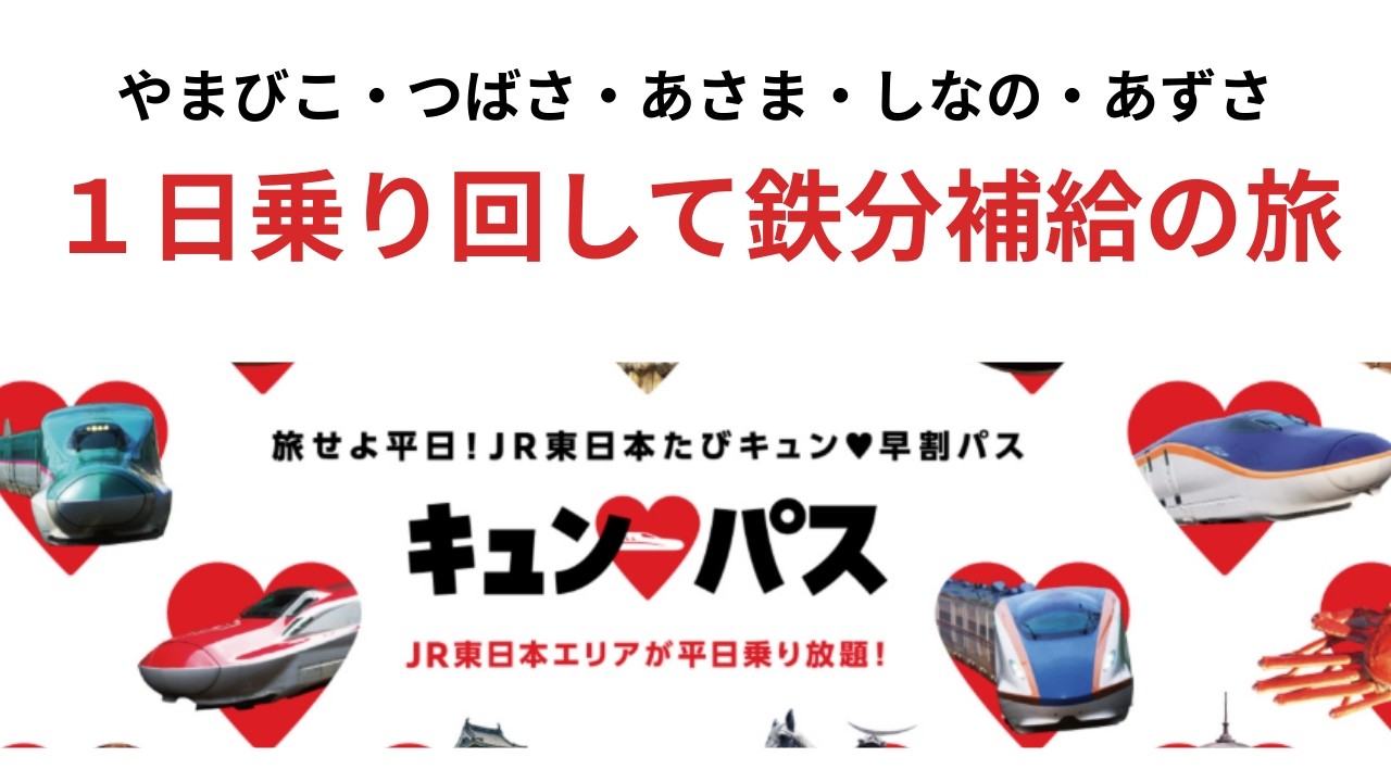キュンパス乗鉄旅
