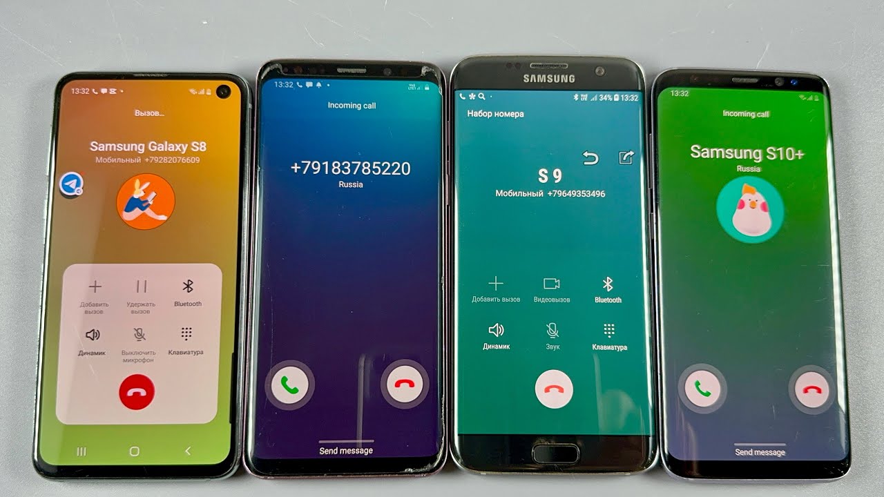 Incoming Call Samsung Galaxy S10e & Samsung Galaxy S9 & Samsung Galaxy S7 & Samsung Galaxy S8