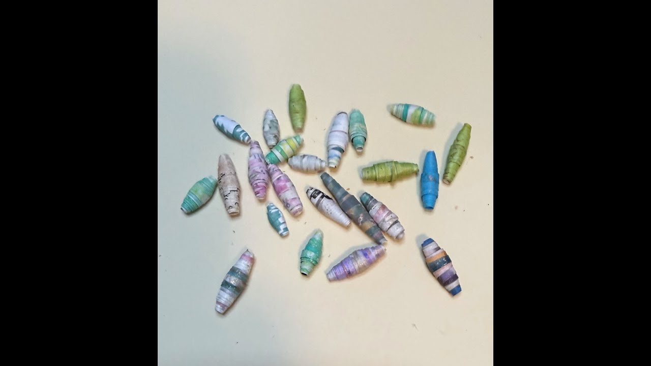 Let's make some paper beads!