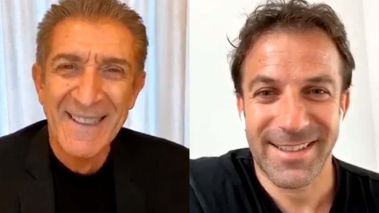 Del Piero e Ezio Greggio: Zidane, Trezeguet e le punizioni!