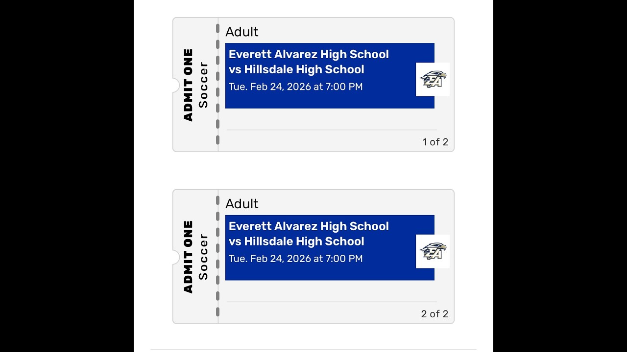Everett Alvarez High School vs Hillsdale High School 2.24.26